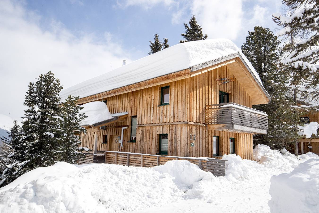Ferienhaus # 18 mit Sauna und Whirlpool innen in Stadl-Predlitz, Turracher Höhe