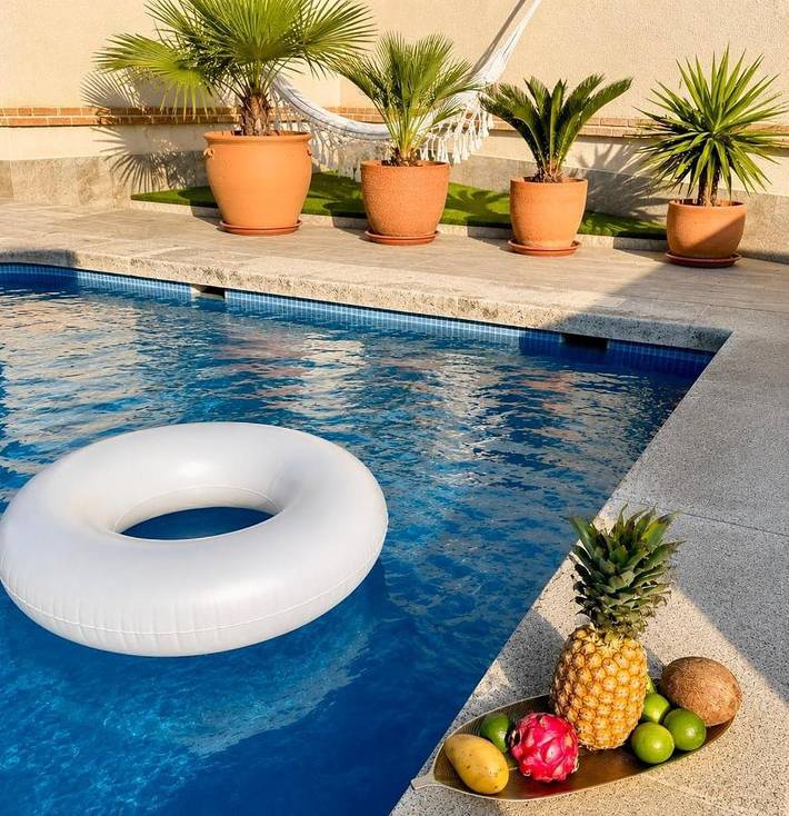 Casa rural para 8 personas, con Terraza y Jardín además de Piscina y Vistas en Argés
