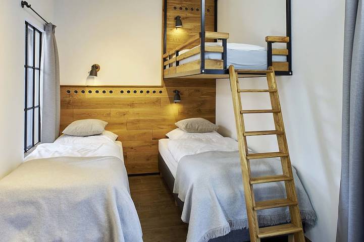 Ganze Wohnung, Tenne mit 36 m²  für 2+1 kleinere Pers., 1 Doppelzimmer mit Hochbett 180x80 cm in Görzig, Rietz-Neuendorf