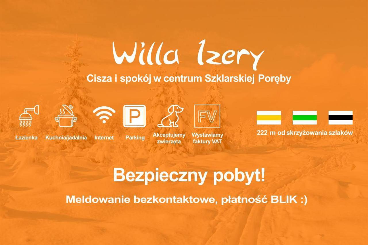 Willa Izery in Szklarska Poręba, Sudety (Polska)