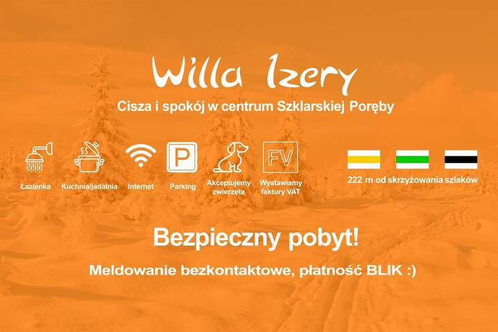 Willa dla 2 osób, z Widok w Szklarska Poręba