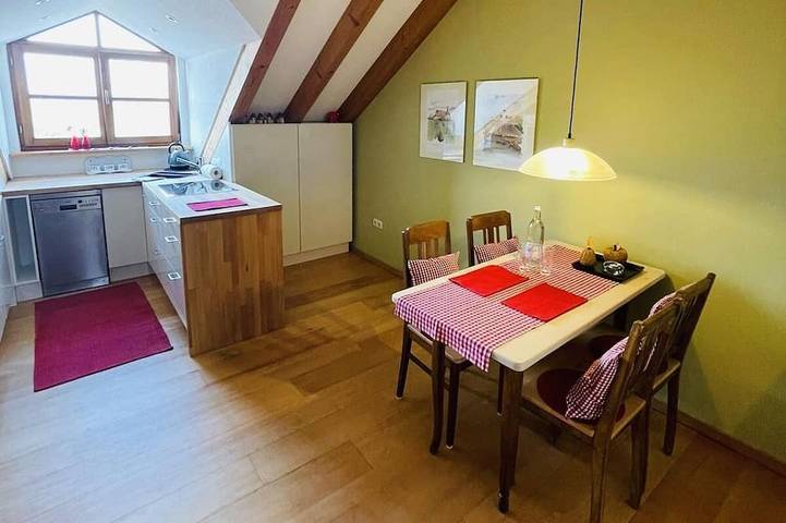 Ferienwohnung für 3 Personen, mit Balkon in Bad Neustadt an der Saale