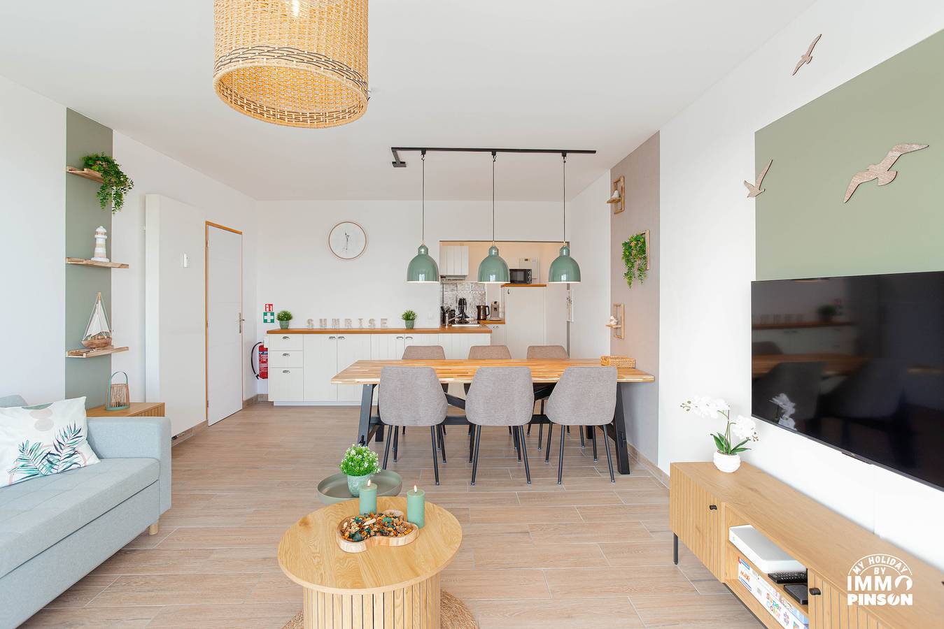 Geheel appartement, Immo Pinson Bv — Pegasus A 3/0502 Le Sunrise in De Panne, Belgische Kust