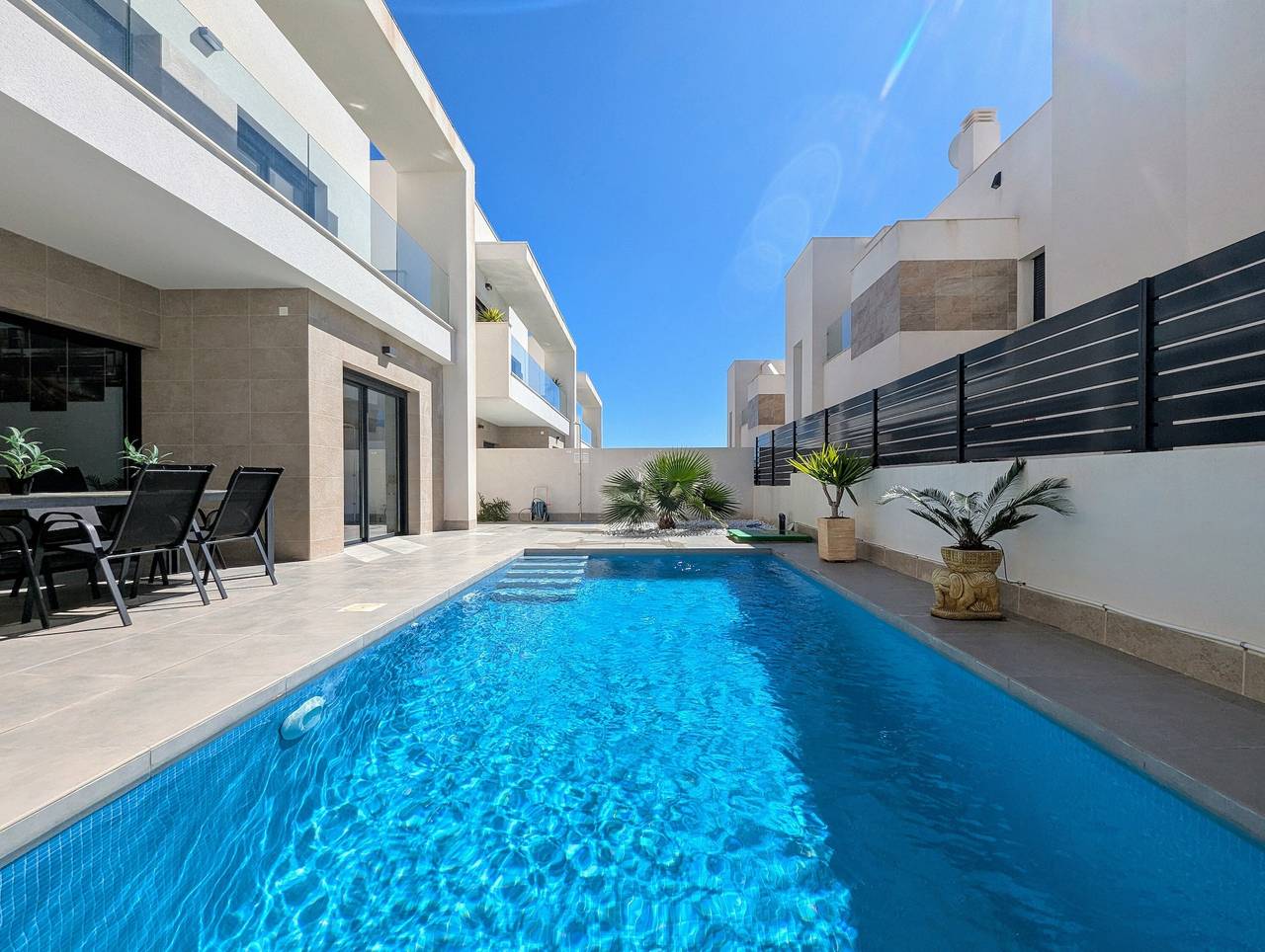 Villa 'R-58 Luxury New Build' with Private Pool, Terrace and Wi-Fi in La Herrada, Los Montesinos