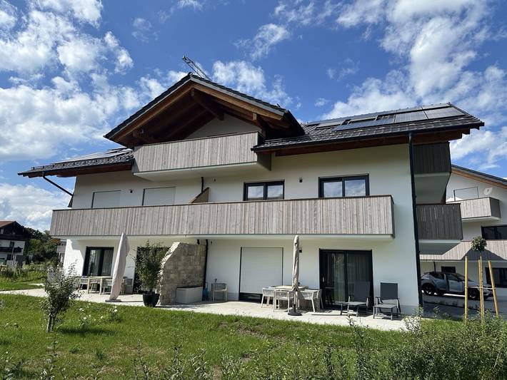 Ferienwohnung für 4 Personen, mit Balkon und Balkon/Terrasse in Übersee