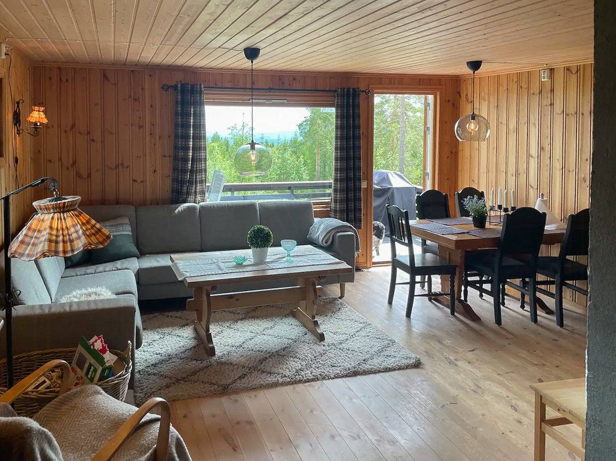 Nyt tradisjonell norsk hytteidyll in Nord-Odal kommune