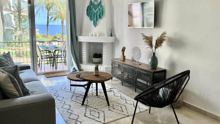 Bungalow für 5 Personen, mit Terrasse und Pool an der Costa del Sol