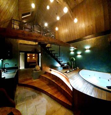 Chambre d’hôte pour 2 personnes, avec sauna et jacuzzi dans Santes