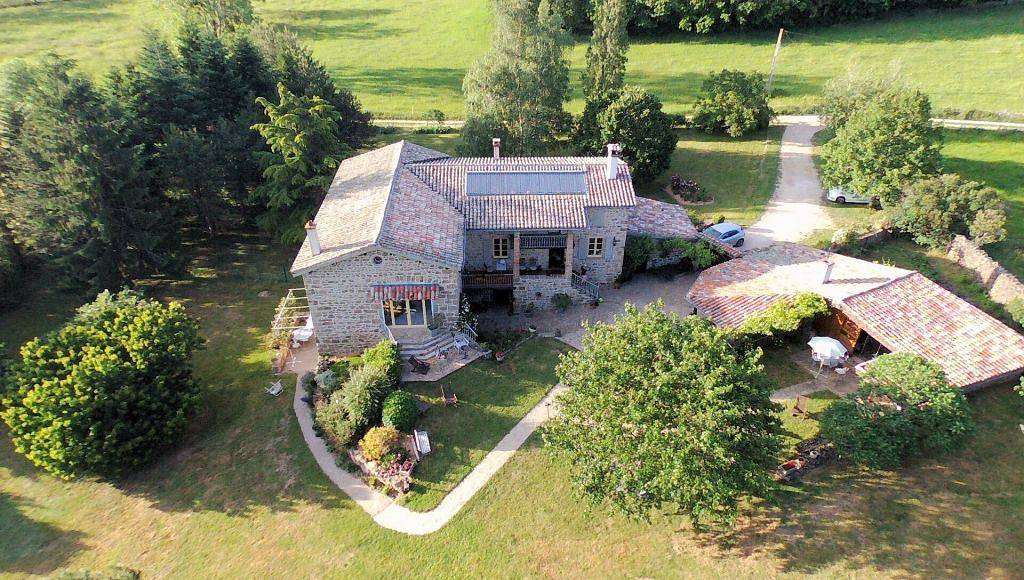 Domaine Chez Judy - La grange in Pélussin, Parc Naturel Régional du Pilat
