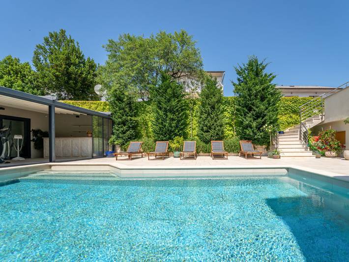 Ferienwohnung für 6 Personen, mit Garten und Sauna sowie Terrasse in Crikvenica