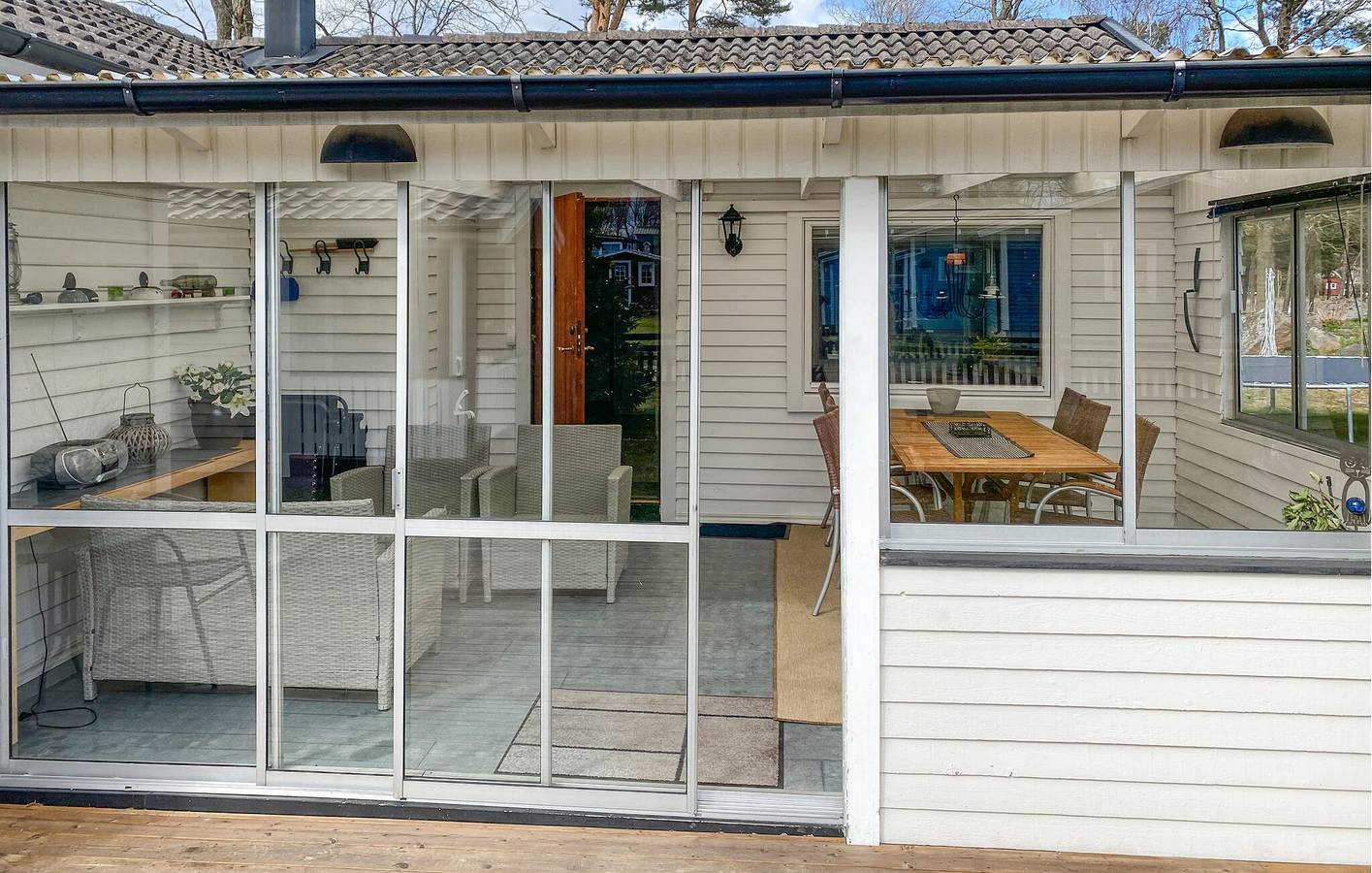 Maison de vacances pour 5 personnes avec jardin in Torsås