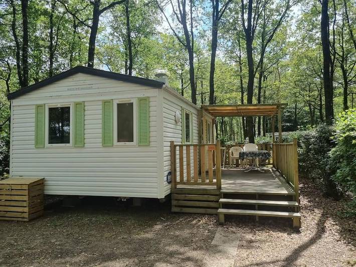 Maison de vacances pour 5 personnes, avec terrasse et piscine