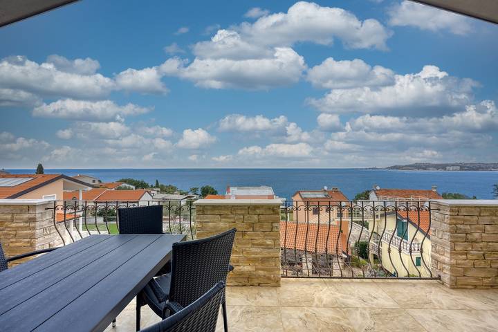 Ferienwohnung für 5 Personen, mit Balkon/Terrasse in Umag