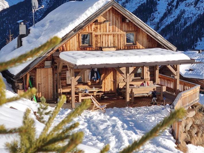 Chalet für 8 Personen, mit Balkon und Terrasse sowie Ausblick in Sölden (Österreich)