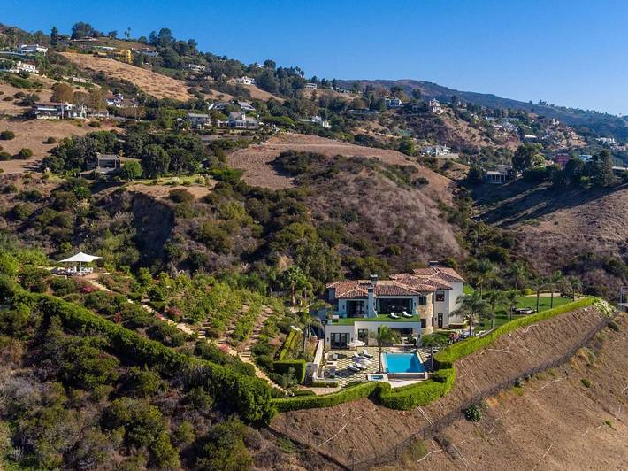 Location de vacances pour 16 personnes, avec sauna et terrasse ainsi que piscine et vue dans Topanga - 4