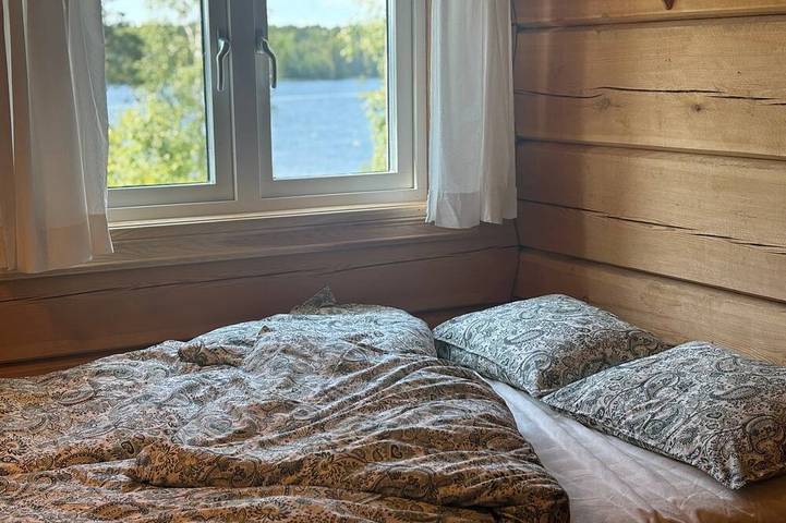Blockhütte Ratzeputz – Sauna, eigener Steg & Naturidylle am See in Värmland in Eda