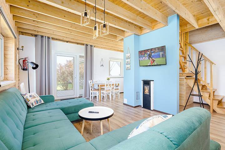 Ferienhaus für 8 Personen, mit Balkon und Terrasse sowie Garten in Mielno - 3