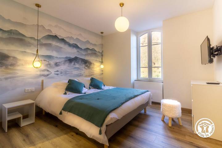 Gîte pour 12 personnes, avec terrasse ainsi que jardin et jacuzzi à Beaudéan - 3