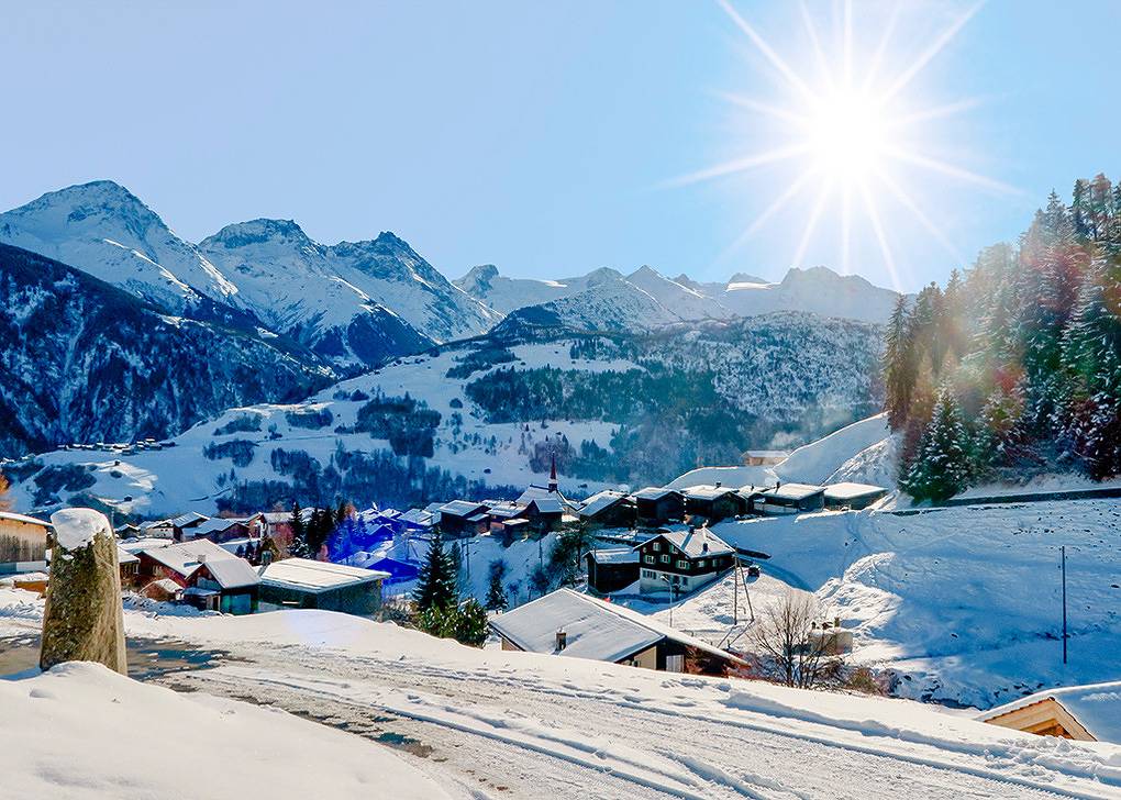 Maison de vacances pour 8 personnes avec jardin in Disentis, Surselva