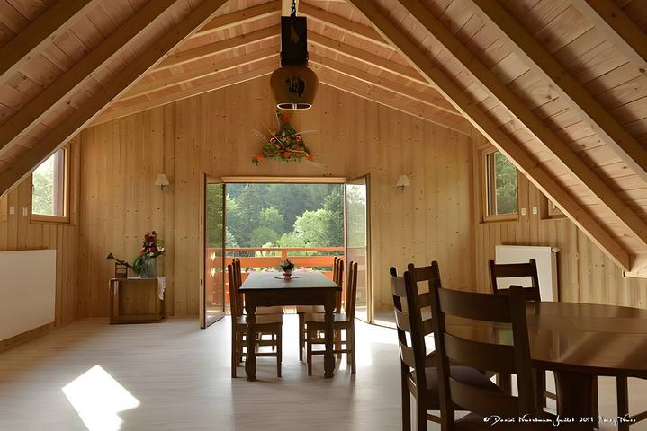 Chalet pour 8 personnes, avec balcon et jardin dans le Haut-Rhin - 2