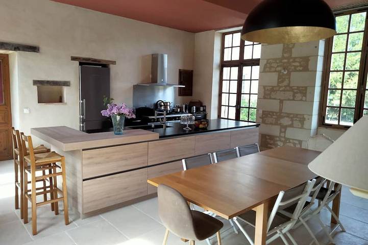 Gîte pour 16 personnes, avec jardin à Prinçay - 2