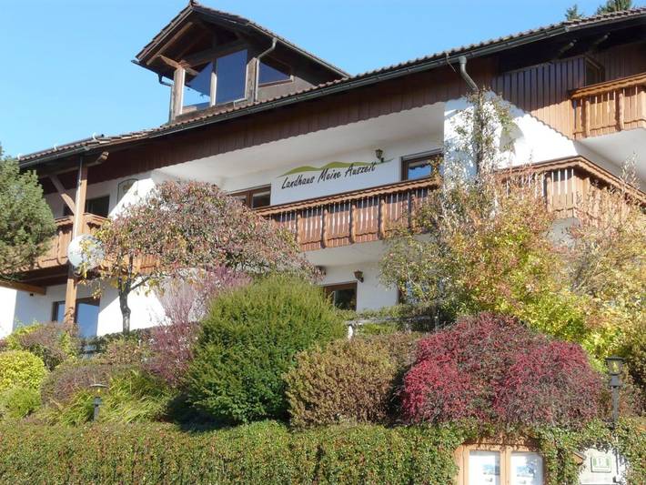BnB für 2 Personen, mit Balkon und Terrasse sowie Garten und Ausblick in Bodenmais