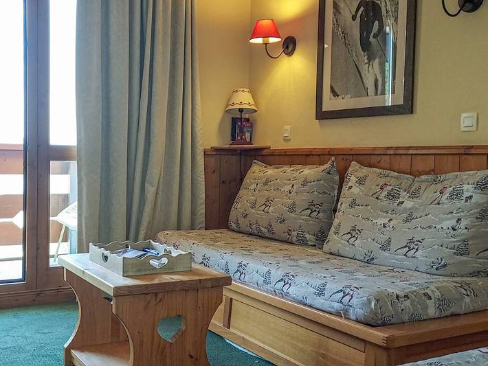 Apartamento entero, Acogedor apartamento de 1 hab en Valmorel, cerca de los remontes y del centro, con balcón in Valmorel, Les Avanchers-Valmorel