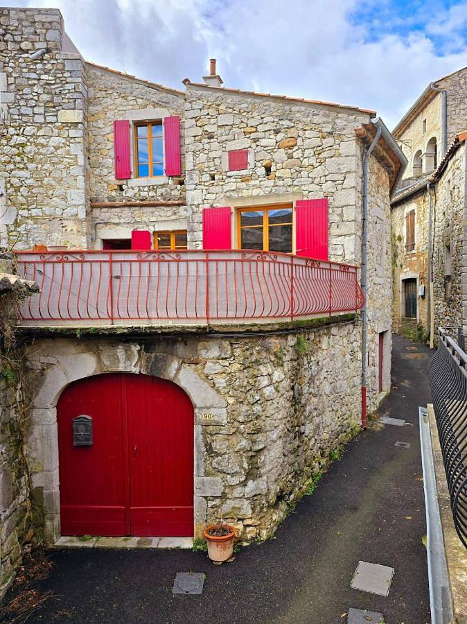 Location de vacances pour 7 personnes, avec terrasse à Chauzon - 3