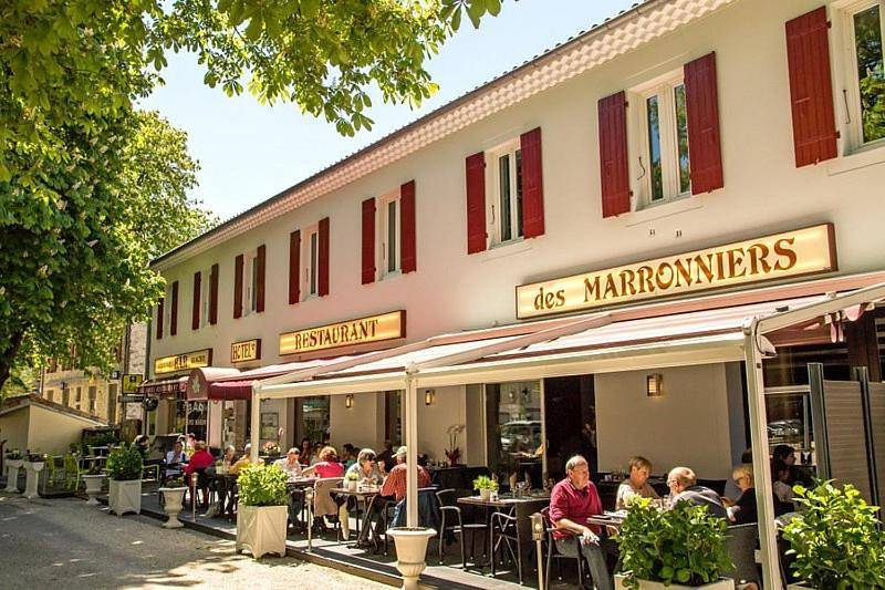 Hotel Les Marronniers in Thueyts, Parc naturel régional des Monts d'Ardèche