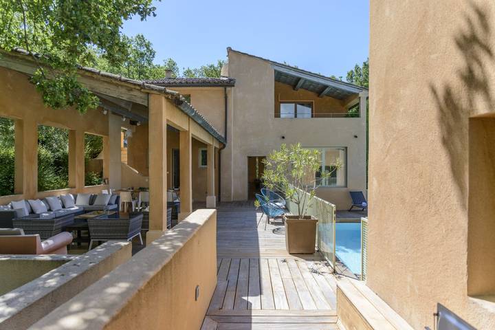 Villa pour 12 personnes, avec Terrasse et Jardin à Roussillon