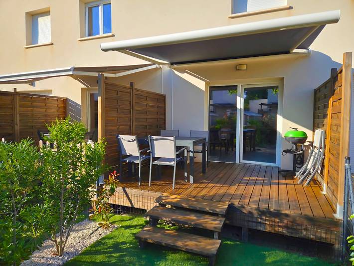 Location de vacances pour 6 personnes, avec terrasse et jardin à Sérignan - 4