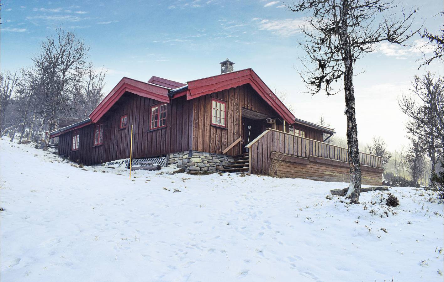 Ferienhaus für 6 Personen mit Garten in Ringebu