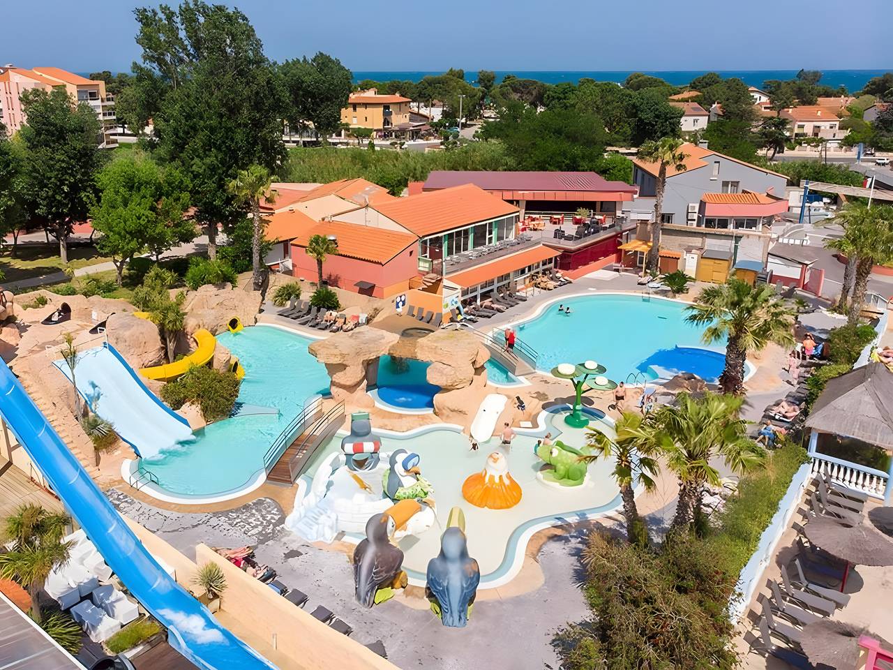 Caravane 'Mobil-Home' avec piscine partagée et terrasse privée in Côte Vermeille, Argelès-sur-Mer