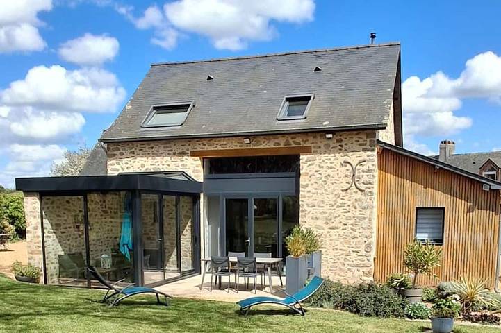 Gîte pour 4 personnes, avec jardin
