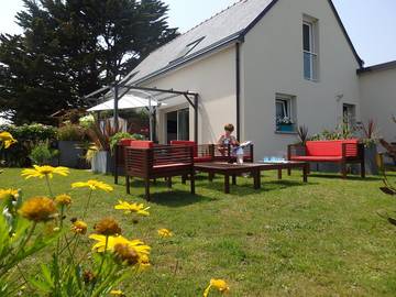 Gîte pour 6 personnes, avec terrasse et jardin à Lantic