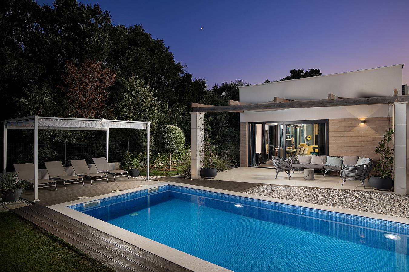 Villa für 10 Personen mit Garten in Sisan, Südküste Istrien