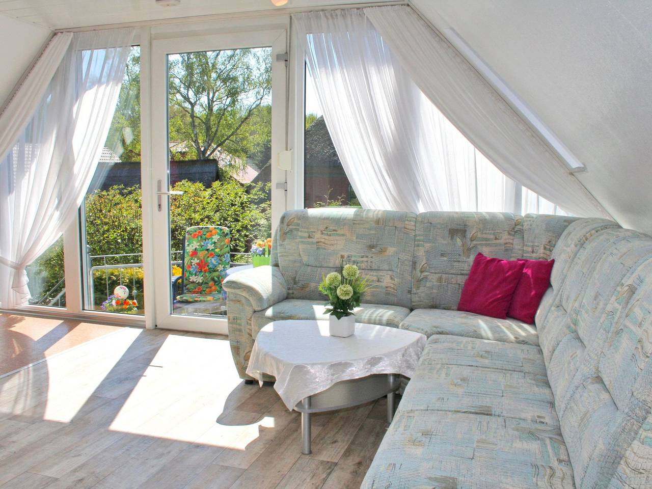 Appartement entier, Ostseeoase Prerow - Ferienwohnung, mit Terrasse, max. 4 Personen in Prerow, Péninsule Fischland-Darss-Zingst