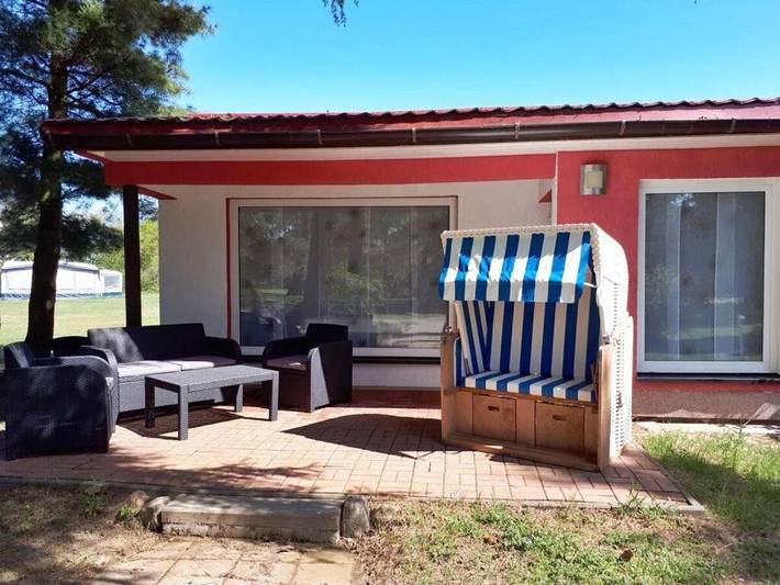 Bungalow für 6 Personen, mit Terrasse