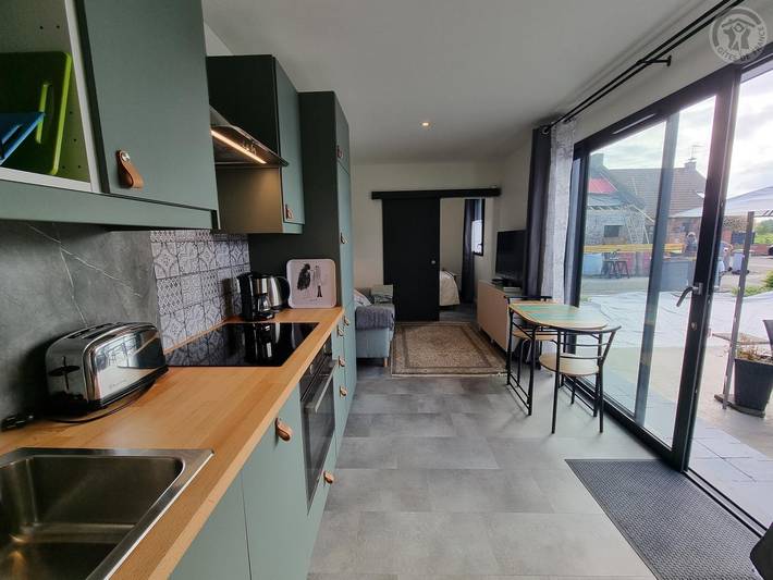 Gîte pour 2 personnes, avec jardin dans le Nord-Pas-de-Calais