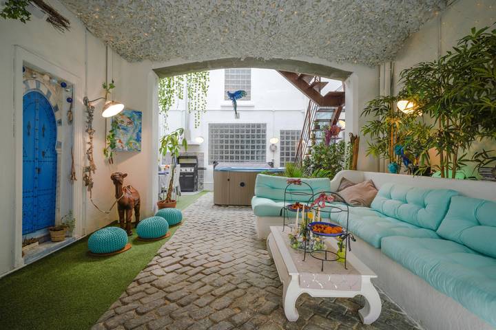 Gîte pour 4 personnes, avec Jacuzzi et Jardin