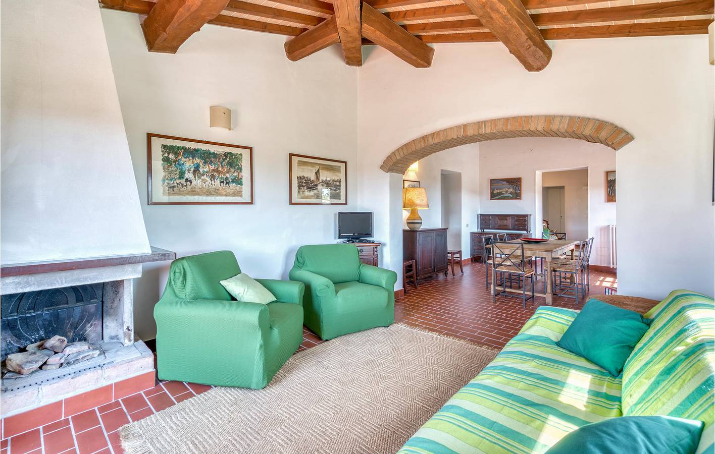 Toscana Apartamento con vistas al mar con piscina y aparcamiento in Sassetta (comuna), Costa Etrusca