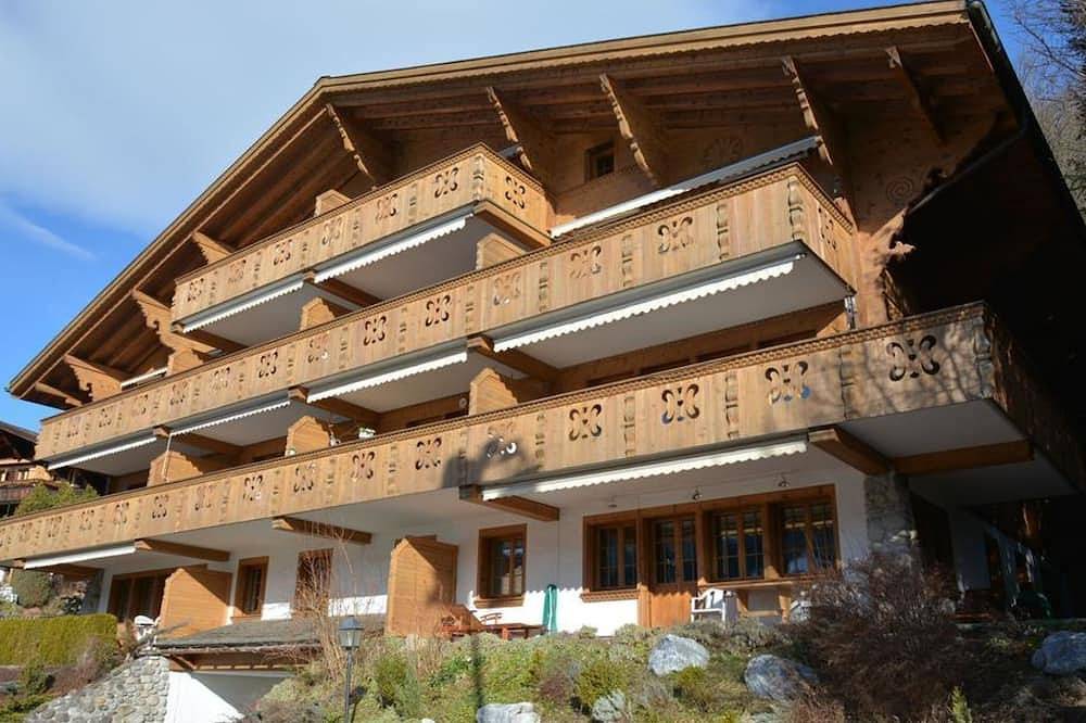 Ganze Wohnung, Drive (Nr. 3) Appartement/Fewo, Dusche oder Bad, Wc 6-Bettwohnung in Gstaad, Saanen