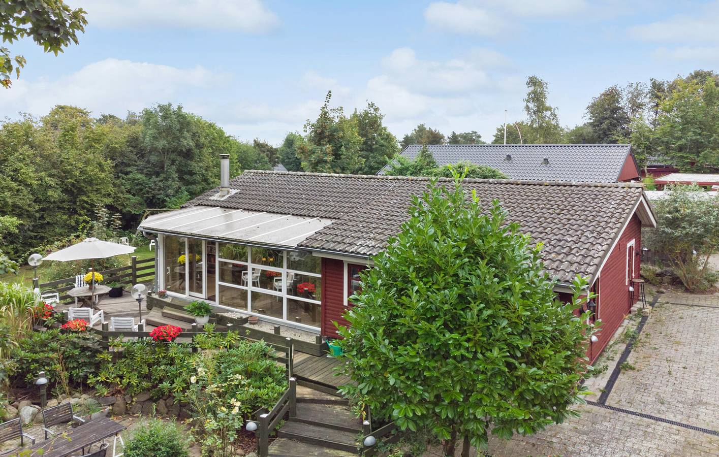 Vakantiehuis voor 2 personen met terras in Vordingborg en omgeving