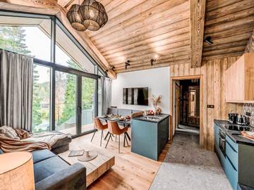 Ferienwohnung für 4 Personen, mit Garten und Sauna sowie Terrasse am Riesengebirge