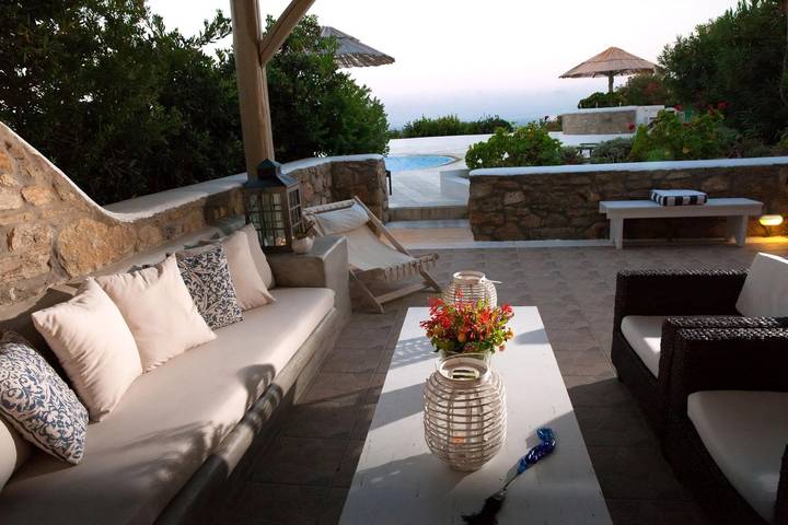 Villa für 11 Personen, mit Balkon und Meerblick sowie Garten auf Mykonos - 2