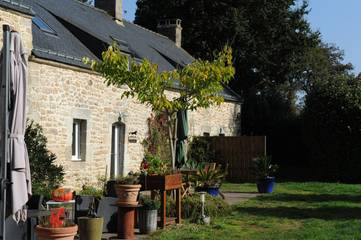 Gîte pour 3 personnes, avec jardin, animaux acceptés à Noyal-Muzillac