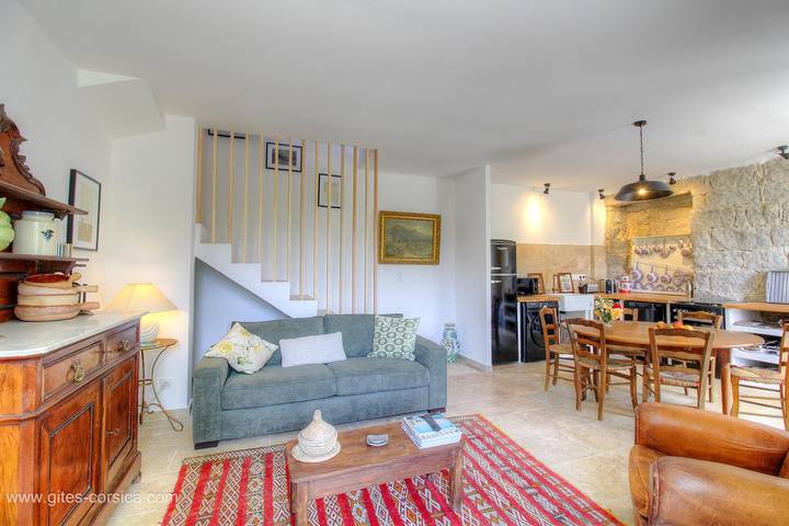 Gîte für 4 Personen, mit Terrasse und Garten sowie Pool auf Korsika - 4