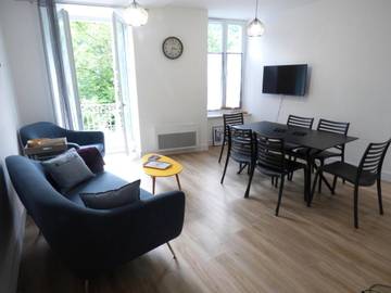 Gîte pour 3 personnes, avec balcon et vue dans Thermes Luz Saint Sauveur