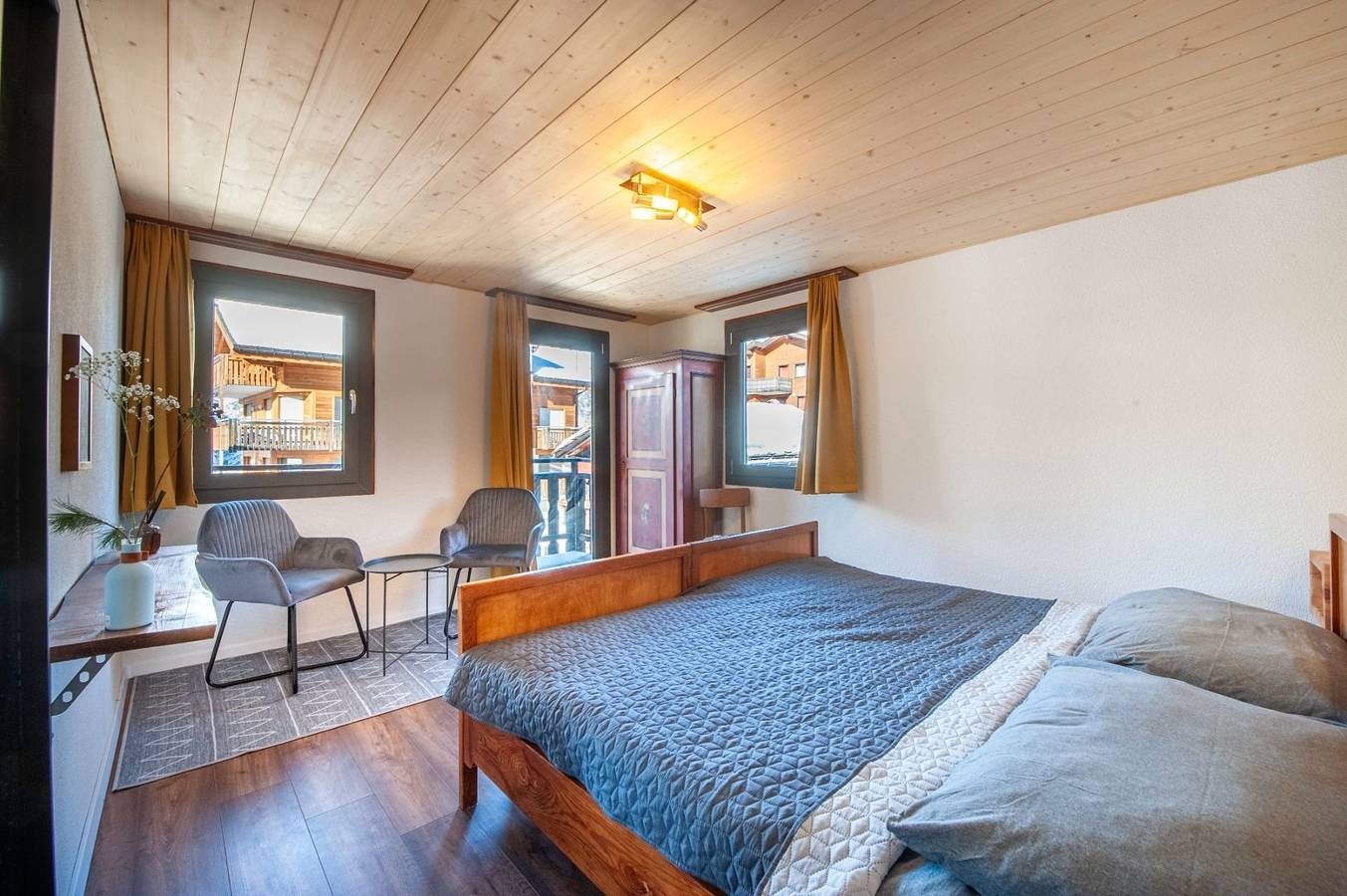 Doppelzimmer Nr.1 in Grächen, Walliser Alpen