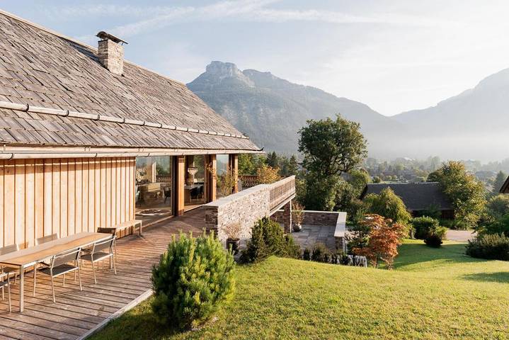 Villa für 6 Personen, mit Ausblick und Seeblick sowie Sauna und Garten - 1